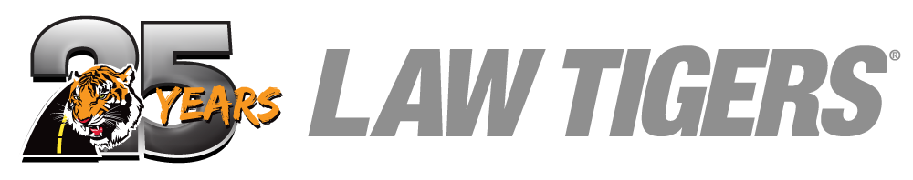Law Tigers 25th Anniversary Logo